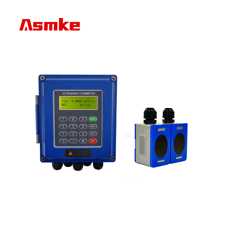 Asmke Classic Wall-mounted Ultrasonic Flowmeter- TUF-2000B Clamp-on Flow Meter