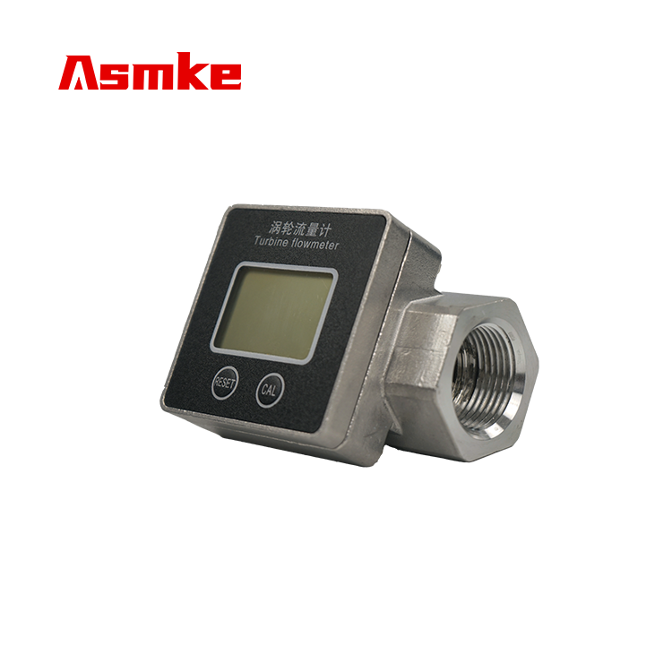 Side View Thread Turbine Flow Transmitter