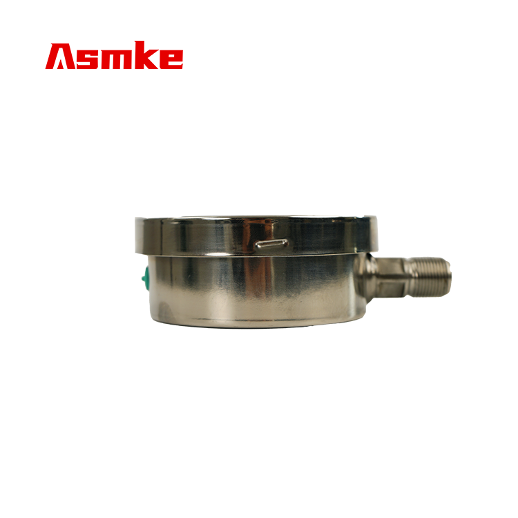 Pressure Gauge Back Connector Structure