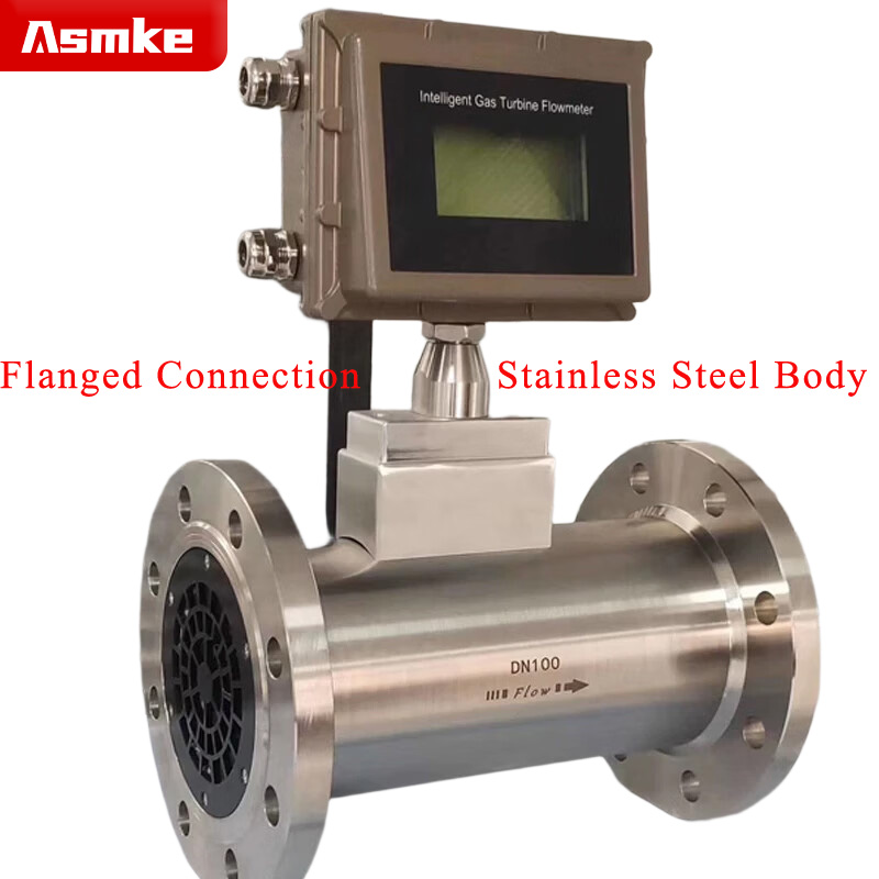 Flanged Stainless Steel Gas Turbine Meter