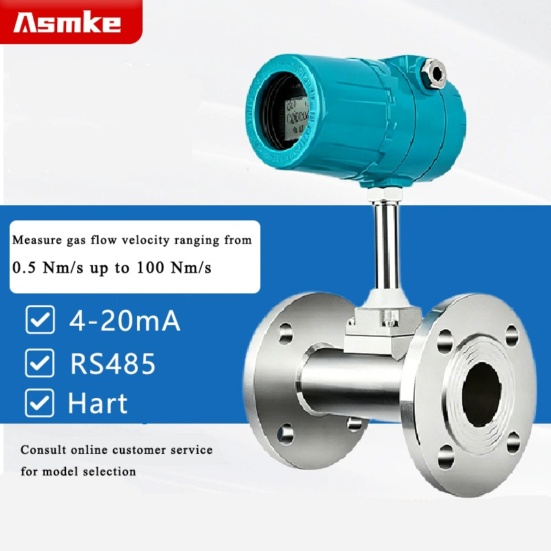 Thermal Mass Flow Meter with 4-20mA