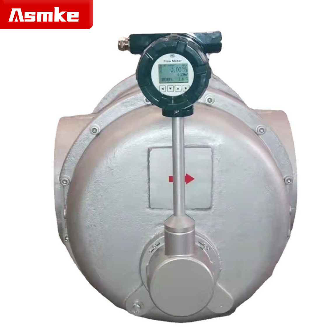 High precision roots flow meter gas volume measuring device