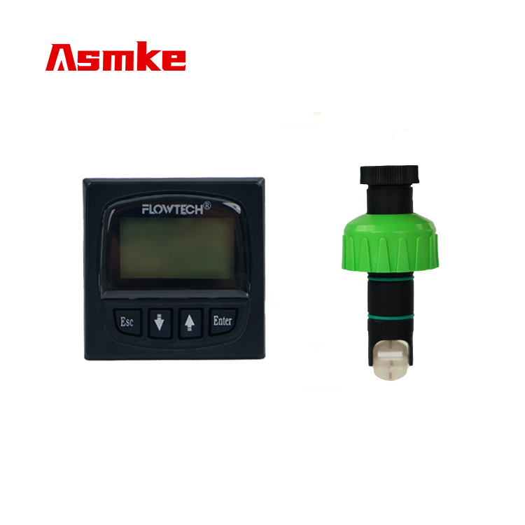 PP body insertion rotor flow transmitter local display