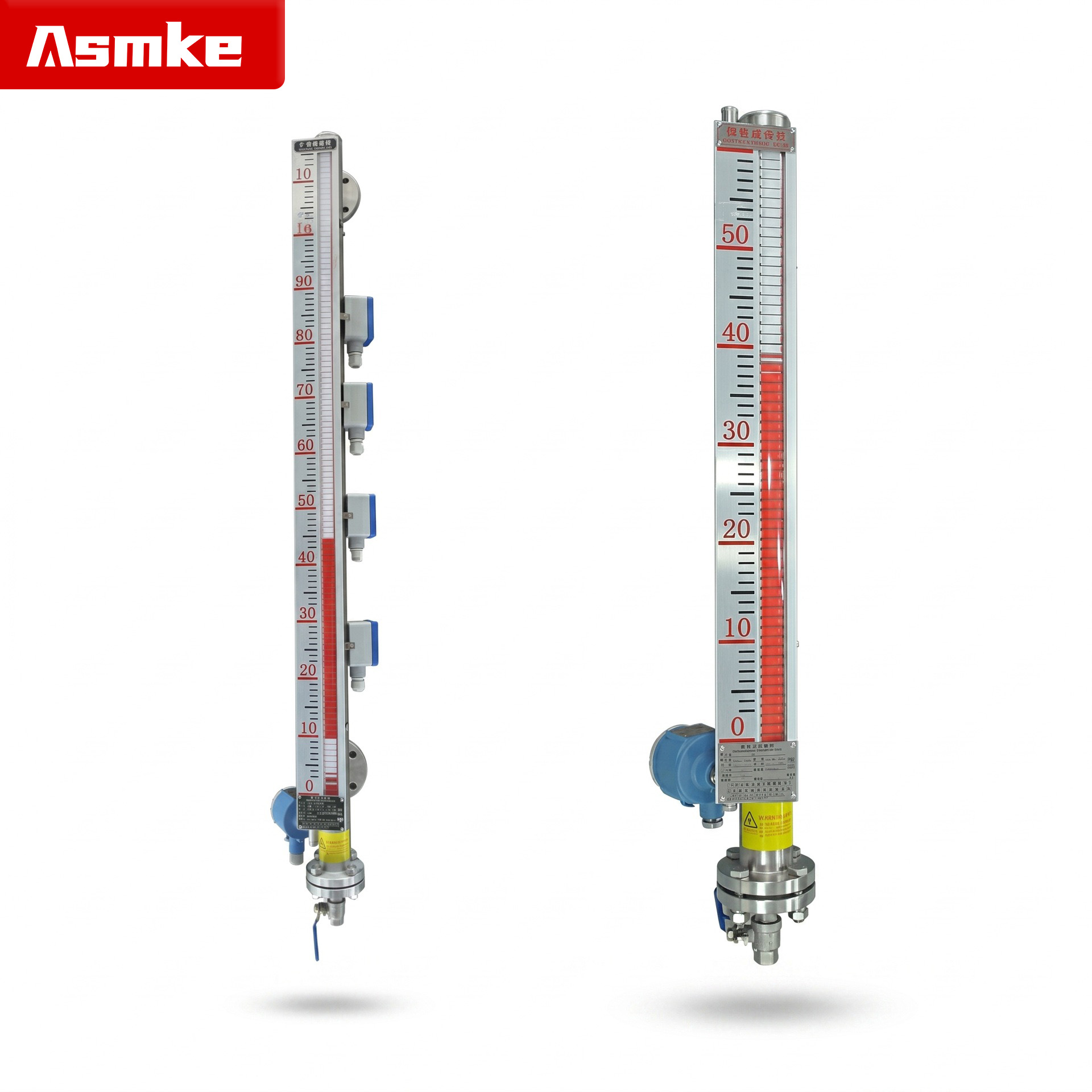 Side Mount Magnetic Level Gauge Different Sizes